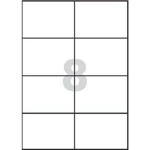 Samolepicí etikety, 105 x 74,1 mm, 100 ks