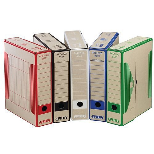 Archivní box Wall Color, 25 ks, bílý