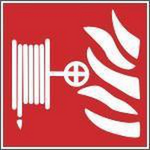 Požární fotoluminiscenční bezpečnostní tabulka - Požární hadice, plast