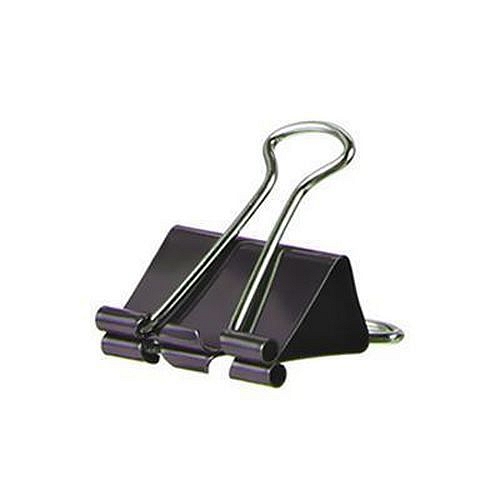 Kancelářské kovové klipy, 12 ks, 19 mm