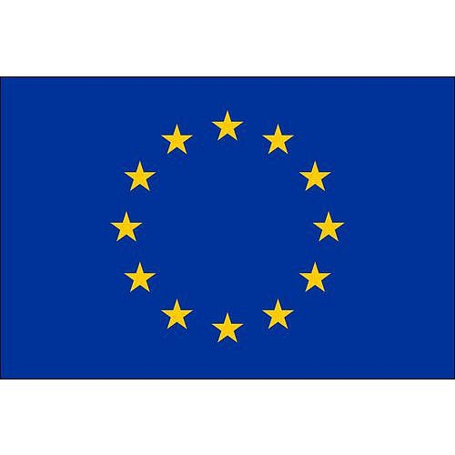Státní vlajka, s karabinou, 150 x 100 cm, Evropská unie