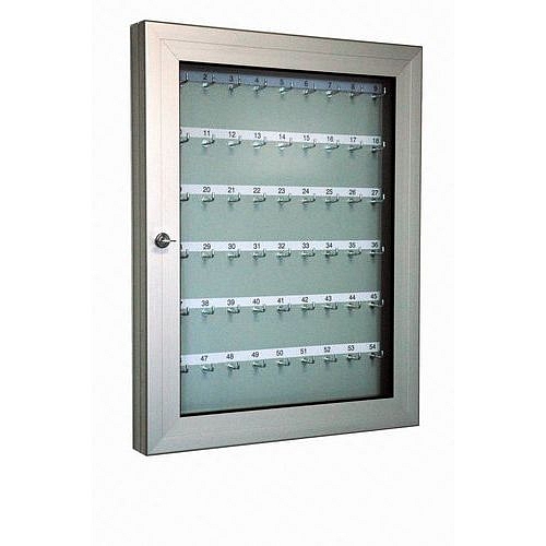 Skříňka na klíče, 54 háčků