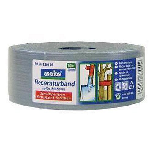 Stříbrná tkaná páska na opravy