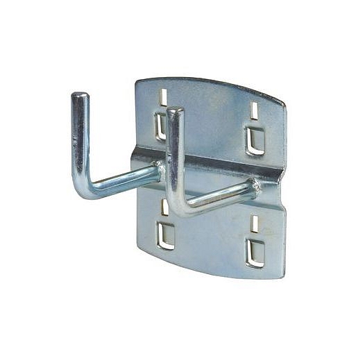 Háček na nářadí, dvojitý, 90 o, délka 35 mm