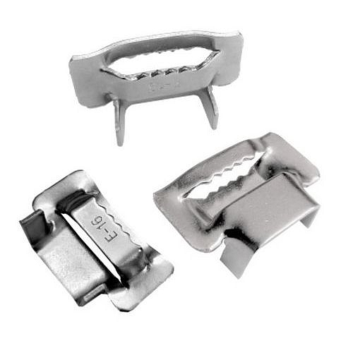 Ocelové spony pro páskovače, 17 mm, 100 ks