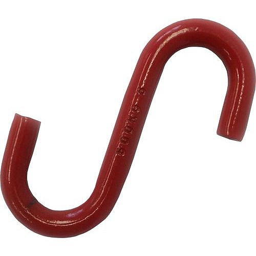 Vysokopevnostní s - hák s nosností 500 kg, otevřený