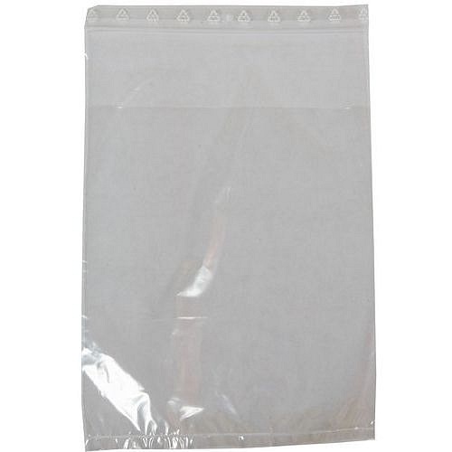 Uzavíratelné sáčky s kapsou, 320 x 230 mm, 1 000 ks