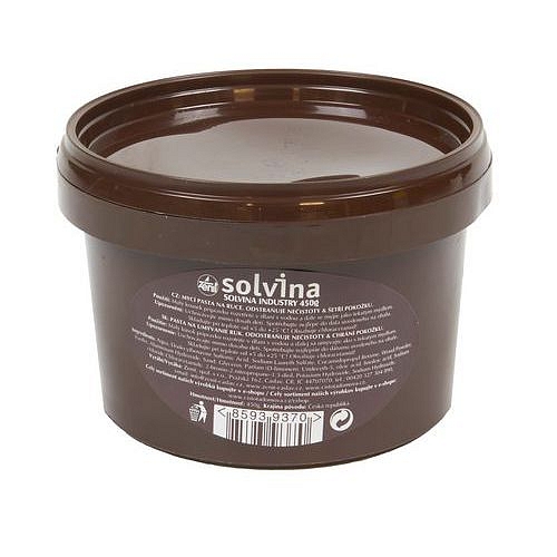 Mycí pasta na ruce Solvina industrial, 450 g, 12 ks