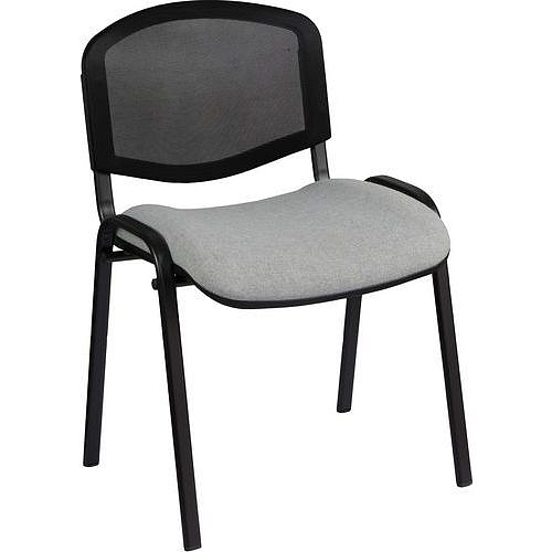Konferenční židle ISO Mesh, šedá