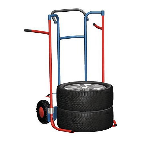 Rudl RU37 na pneu, do 200 kg, s nafukovacími koly, modrý