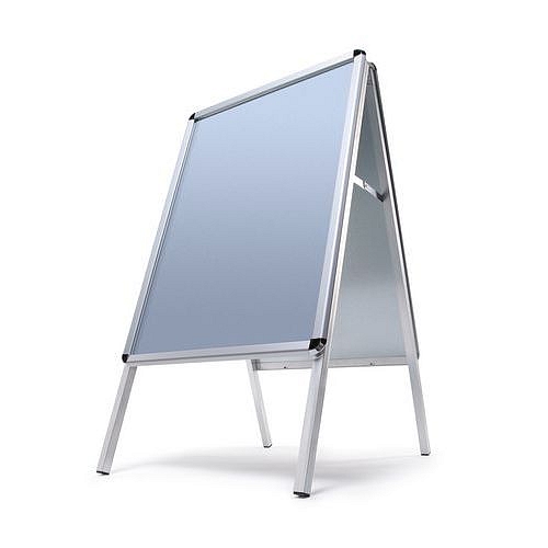 Áčkový reklamní stojan P32, oblé rohy, A2