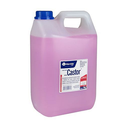 Tekuté mýdlo Merida Castor na ruce, 5 l, fialové