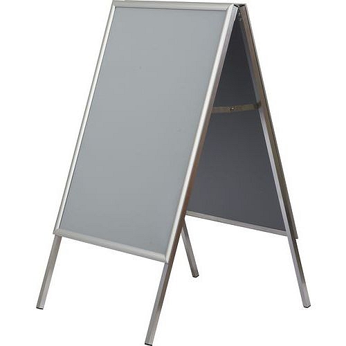 Áčkový reklamní stojan P25, ostré rohy, B2