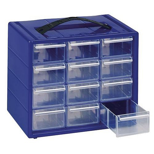 Organizér s úchopem, 12 zásuvek