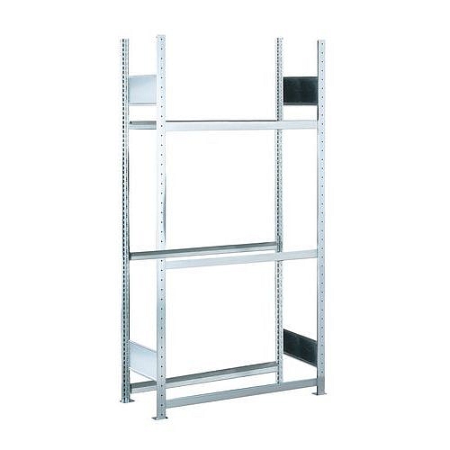 Regál na pneumatiky, základní, 200 x 130 x 40 cm, 3 patra