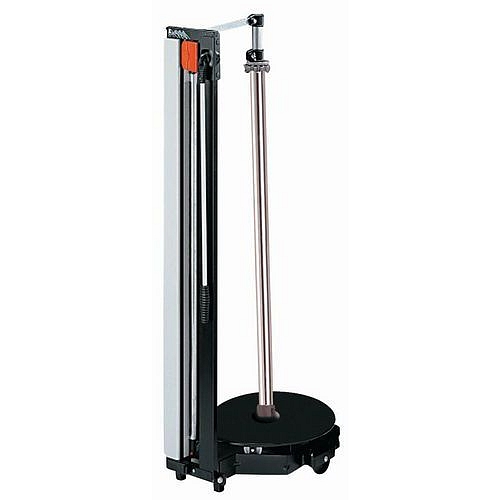 Mobilní odvíječ papíru, vertikální, průměr role 45 cm, šíře role 125 cm