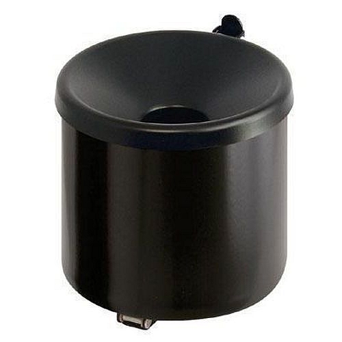 Nástěnný popelník, samozhášecí, černý