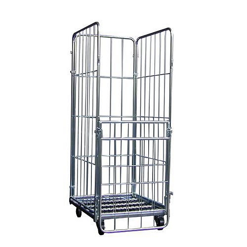  Pojízdný kontejner s mřížovými stěnami, do 400 kg