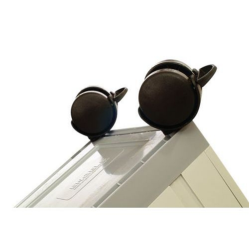 Sada 4 koleček k odpadkovým košům EKOMODUL