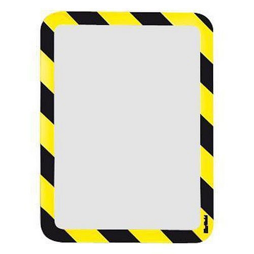 Signální kapsa Shanghai A4, samolepicí, černá/žlutá