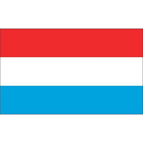 Státní vlajka, se záložkou, 90 x 60 cm, Lucembursko