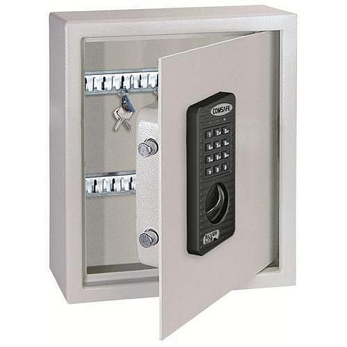 Skříňka na klíče s elektronickým zámkem, 20 háčků