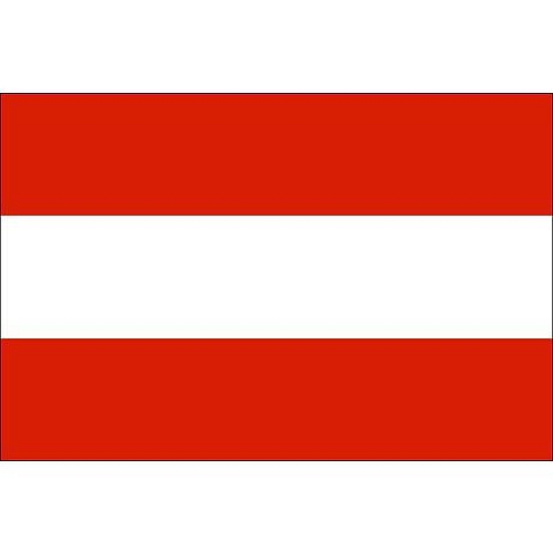 Státní vlajka, s karabinou 150 x 100 cm, Rakousko