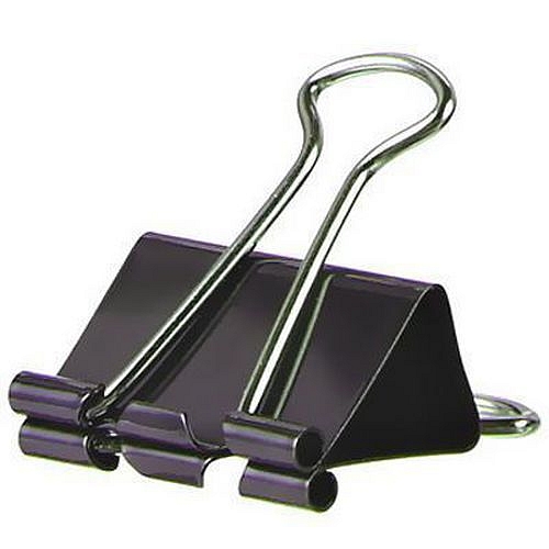 Kancelářské kovové klipy, 12 ks, 51 mm