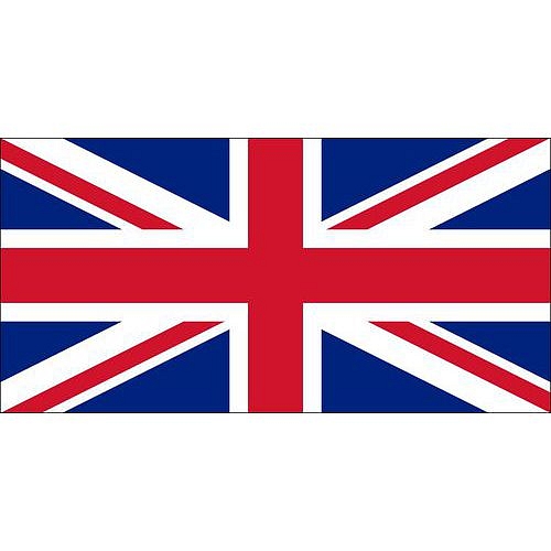 Státní vlajka, se záložkou, 90 x 60 cm, Velká Británie