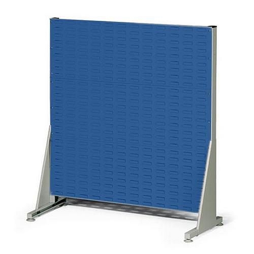 Jednostranný PERFO regál, výška 112 cm, modrý