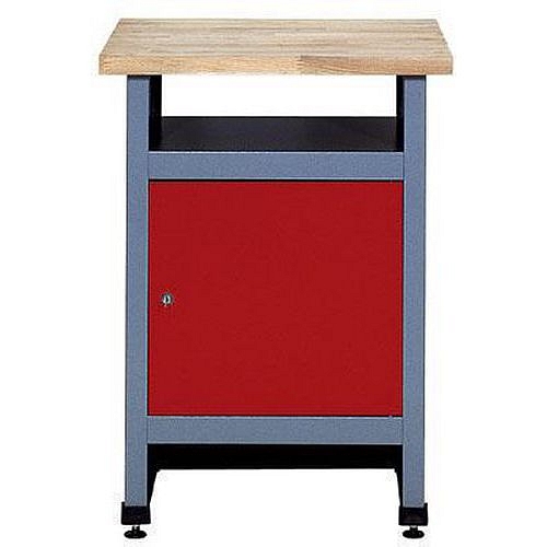 Dílenský stůl Monti, 84 x 60 x 60 cm, 1 skříňka