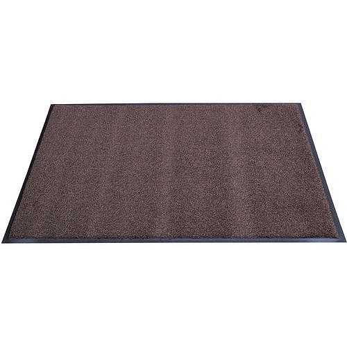 Vnější čisticí rohož s náběhovou hranou, 120 x 85 cm, hnědá