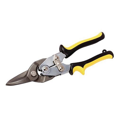 Nůžky na plech, červené