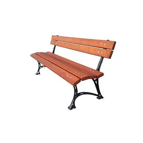 Anglická lavička s opěradlem, 150 cm