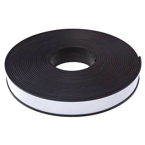 Držák etiket na regály Manutan Expert v roli, 10 m, 30 mm