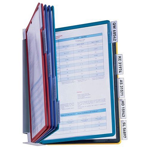 Závěsný držák Djois s rámečky, 10 rámečků