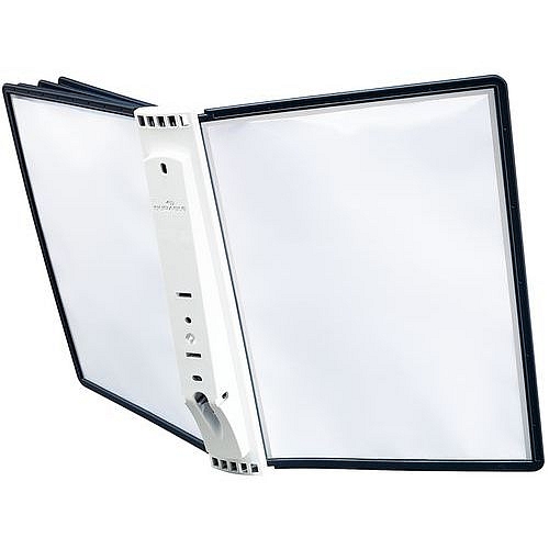 Nástěnný držák na dokumenty Sherpa, černé kapsy, 5 kapes - Durable