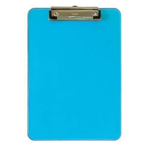 Psací podložka Maul s klipem, A4, modrá