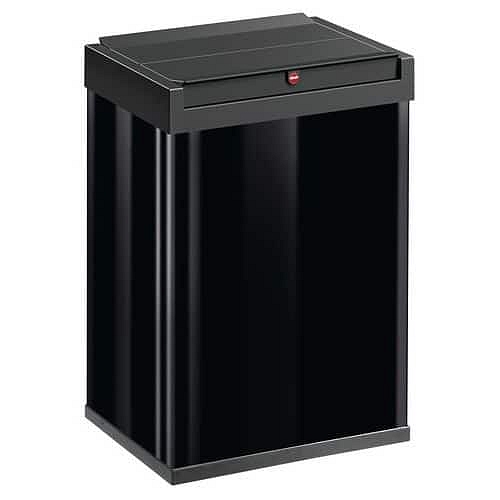 Odpadkový koš Big–Box Swing 40 černý – Hailo