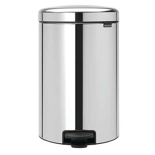 Odpadkový koš s nožním pedálem NewIcon 20 l z nerezové oceli – Brabantia