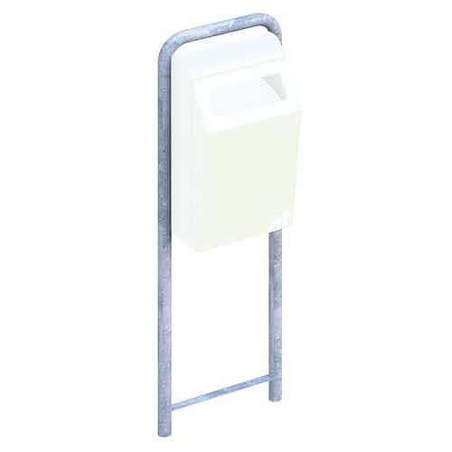 Sloupek pro BINsystem pozinkovaný