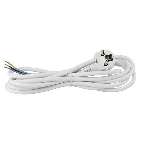 Flexo šňůra PVC 3x0,75 mm, 3m bílá