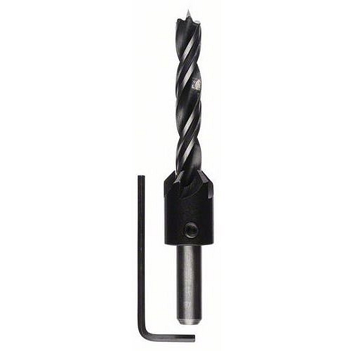 Bosch - Spirálový vrták do dřeva se záhlubníkem 10 mm