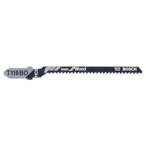 Bosch - Pilový plátek do kmitací pily T 119 BO Basic for Wood, 5ks x 10 BAL
