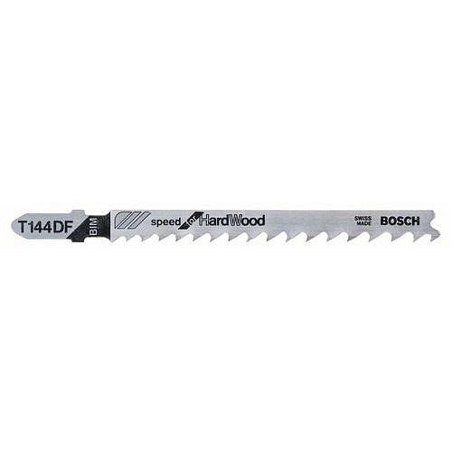 Bosch - Pilový plátek do kmitací pily T 144 DF Speed for Hard Wood, 5ks x 10 BAL