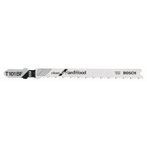 Bosch - Pilový plátek do kmitací pilky T 101 BF Clean for Hard Wood, 25ks
