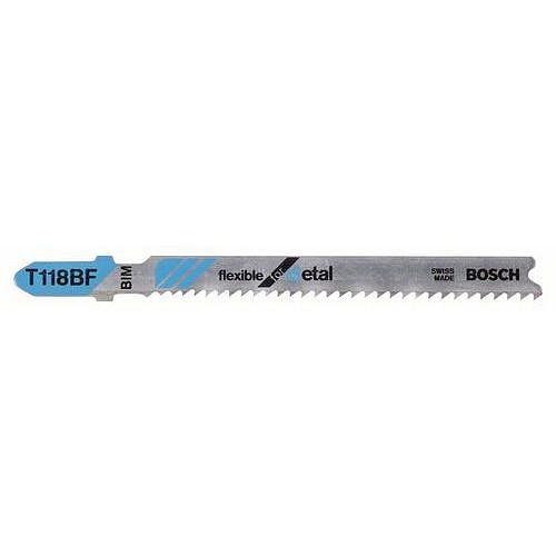 Bosch - Pilový plátek do kmitací pilky T 118 BF Flexible for Metal, 3ks x 10 BAL