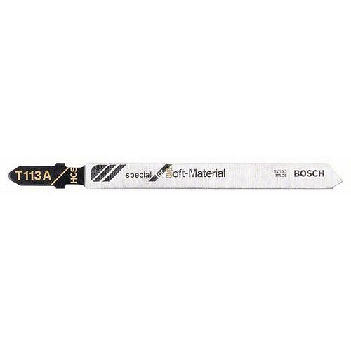 Bosch - Pilový plátek do kmitací pily T 113 A Special for Soft Material, 3ks x 10 BAL