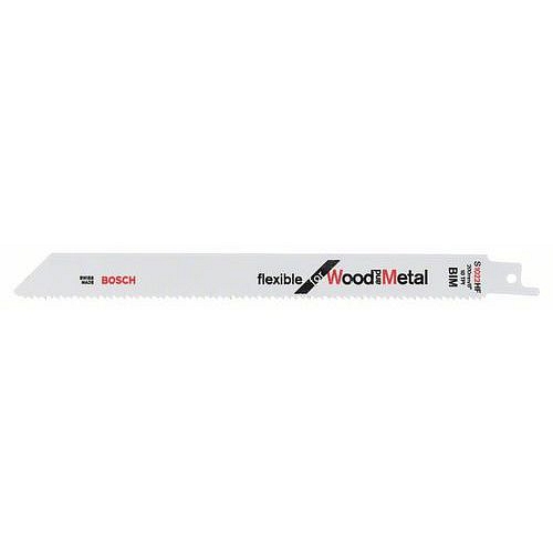 Bosch - Pilový plátek do pily ocasky S 1022 HF Flexible for Wood and Metal, 100ks