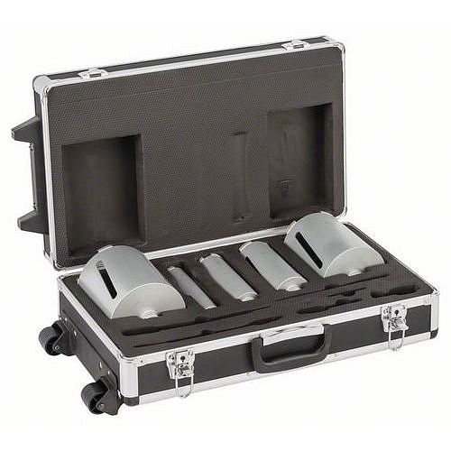 Bosch - 5dílná sada diamantových vrtacích korunek pro vrtání za sucha G 1/2'' 38; 52; 65; 117; 127 mm, 150 mm, 7 mm